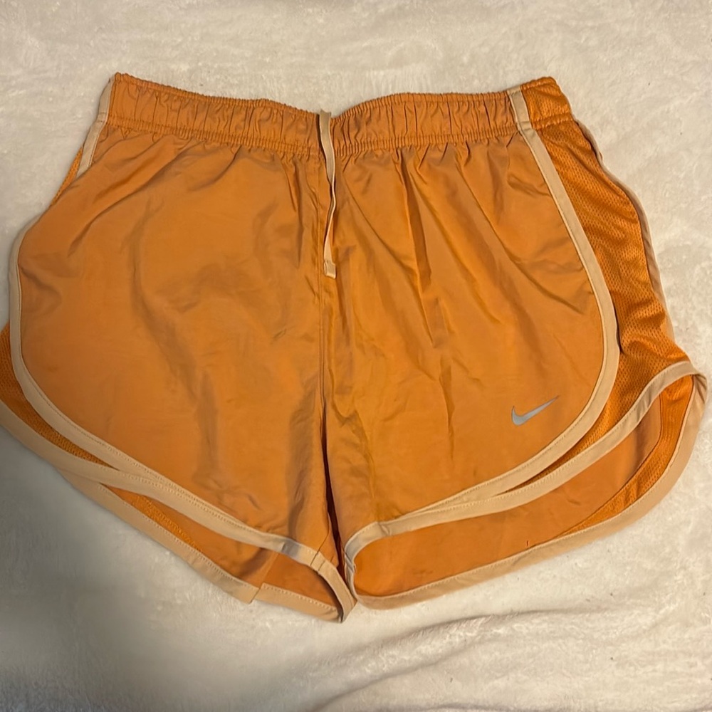 Burnt yellow/ orange Nike shorts